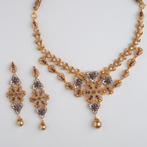 Gold Necklace Set